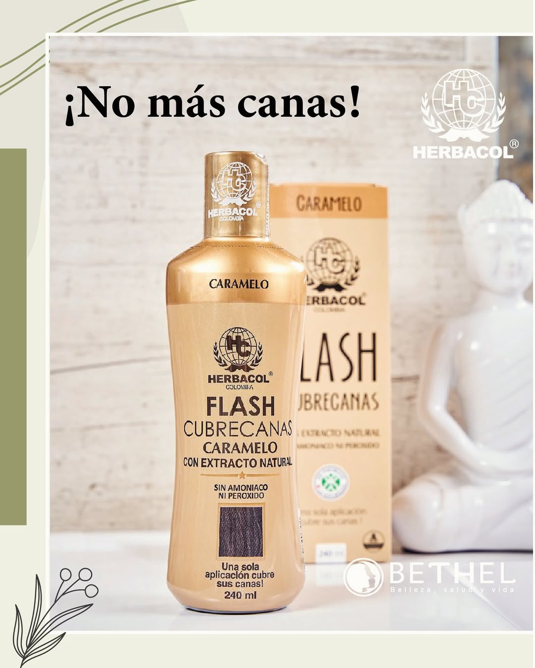 Tonico Cubre Canas Rubio Medio